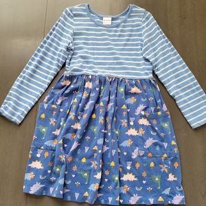 Hanna Andersson long sleeve dino dress.